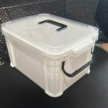 Caja de pastillas transparente de varias capas, caja de almacenamiento de primeros auxilios de gran capacidad, caja de almacenamiento de medicamentos para el hogar, adecuada para pastillas, vitaminas, kits de primeros auxilios y artículos médicos esenciales - Multicolor - Ver 18