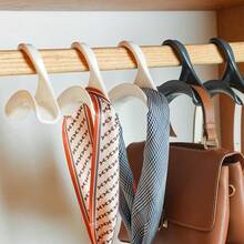 10pcs Space-Saving Anti-Deformation Closet Storage Hooks, Practical Novelty Women's Gift - Multicolor - View 9