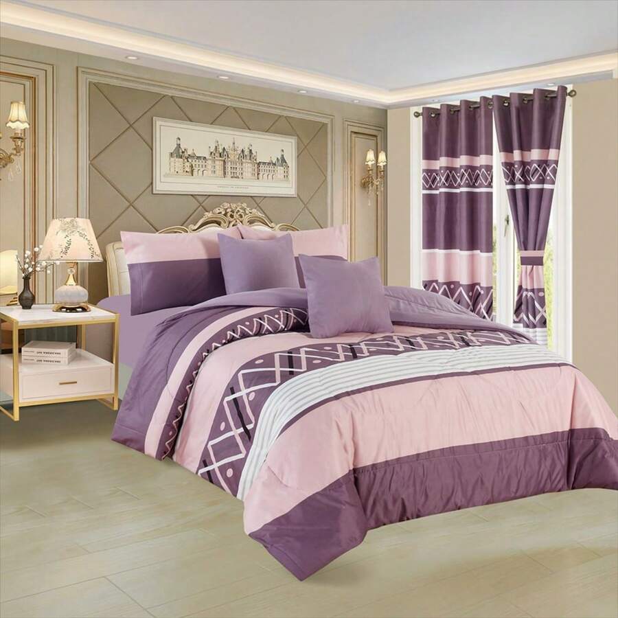 Comforter Sets - Grape Purple - View 1