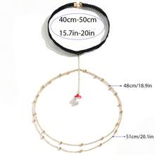 1pc Personalized Geometric Pendant Leg Chain Women's Body Chain, INS Style Fashion Accessory Chain - H0055G - View 4