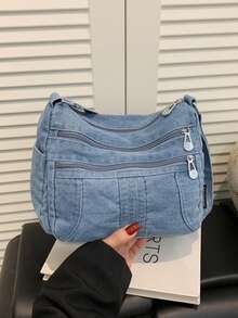 Women's Crossbody Bag Suitable For Daily Outings, Travel, Shopping And Street Shopping - Multicolor - View 11