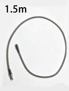 [Pipe Unclogging Tool]1pc, Compatible With Electric Drill, Multi-Functional Drain And Toilet Unclogger, Hair And Debris Cleaning Tool, Bathroom And Kitchen Drain Pipe Cleaner, Water Pipe Snake Auxiliary Tool - Multicolor - View 11