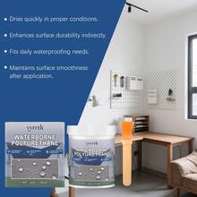 Roof Waterproof Adhesive Coating, Multi-Surface Applicable Easy-To-Apply Transparent Waterproof Agent For Home, Designed To Maintain Surface Waterproofing Without Changing Appearance, Fast And Convenient, Ideal For Daily Home Facility Waterproofing, Practical Gift For Family And Friends, Randomly Shipped New Or Old Version - A - View 7