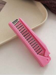 4pcs Wooden Smooth Back Comb Set, Suitable For Creating Smooth Ponytails, Updos, Smoothing Flyaways, Controlling Hairlines, Backcombing And Volumizing Hairstyles. Wide-Tooth Comb Head For Easy Sectioning And Parting. - Multicolor - View 14