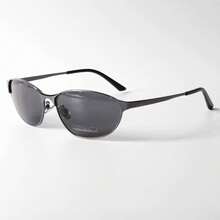 1 Pair Women's Silver Aviator Metal Frame Double Bridge Design Personalized Fashion Glasses - Multicolor - View 12