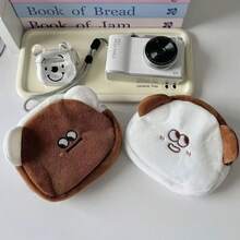 Plush Coin Purses - TAN - View 6