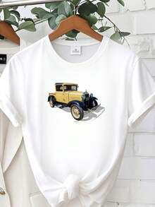 Women T-Shirts - 白色 - 查看 1