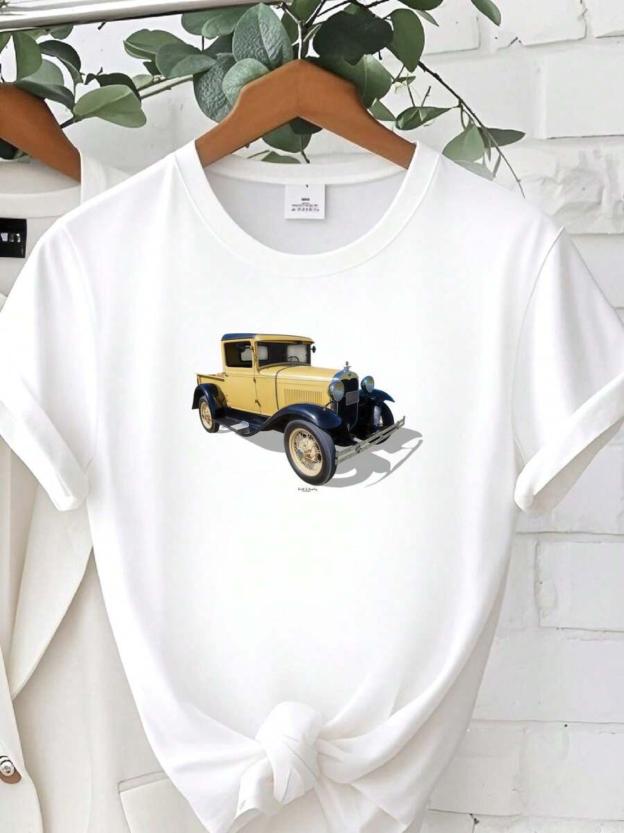 Women T-Shirts - 白色 - 查看 1