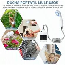 Camping Showers - White - View 7