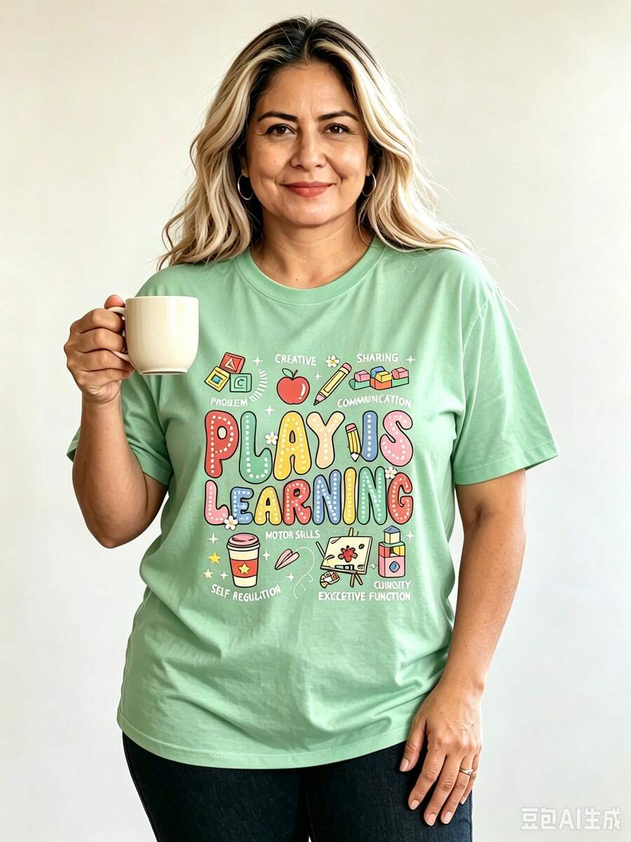 Women Senior T-Shirts & Tops - Green - View 1