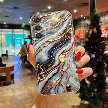 1pc Minimalist Shell Marble Pattern High Transparency Phone Case, Anti-Drop Anti-Scratch Anti-Fingerprint Transparent TPU Soft Shell, Camera Lens Protection Compatible With Apple, Nothing, Pixel, Protective Case - Multicolor - View 5