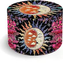 Premium Zinc Alloy Grinder - 50mm UV Printed Creative Moon Print Pattern, Efficient Spice Grinder, Herb Crusher, Daily Use, Gift For Men And Women, Christmas Gift Choice, Best Option - View 2