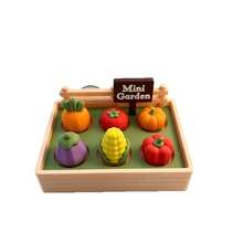 1pc 3D Printed Farm 6-Key Stress Relief Clicker Creative Button Toy Desktop Ornament Bag Pendant Keychain - Multicolor - View 7