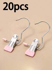 Multi-Functional Heavy Duty Coat Hanger Hooks, Clothespin With Hook Laundry Spike,Portable Hanging Clothespin,Closet Organizer,Hat Pants Storage Hook,Travel Hook,Clothes Hanger Decoration Autumn Decoration,Holiday Decoration,Home Decoration - Multicolor - View 18