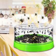 1pc Reusable Portable Fly Trap, Reusable Plastic Fly Cage, Funnel-Style Fly Catcher, Efficient Fly And Pest Control Tool, Suitable For Kitchen, Farm, Yard, Restaurant, Home Fly Control[Bait Not Included] - Fly, Cockroach, and Mosquito Trap - View 5
