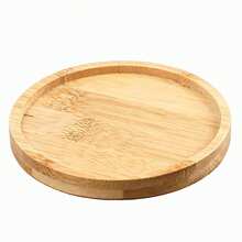 Bamboo Coaster Set With Holder - Natural Wood Coasters Waterproof Heat-Resistant For Home/Bar/Kitchen Decor - Wood Color - View 11