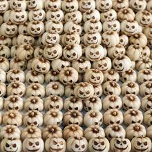 20PCS/5pcs Halloween Mini Pumpkins, Gothic Pumpkin Heads, Outdoor Garden Potted Plant Decoration Ground Cover Mini Pumpkins, White Pumpkins, Garden Micro Landscape Path Decoration, Fish Tank Halloween Scene Arrangement - Multiple Styles - View 8