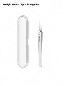 3pcs #5 Ultra-Fine Blackhead Removal Needles, Suitable For Normal Skin, Acne Removal Tools, Elegant Design Durable, Beauty Salon Facial Care Tools, Comes With Storage Bag - A - View 7