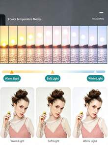 Adjustable LED Ring Light, Live Streaming Makeup Beauty Fill Light, 3 Color Modes, Freely Adjustable Angle, Widely Applicable To Phones And Tablets, Stable Non-Shaking Shooting Light - A - View 3
