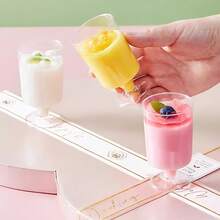 10/20 Pcs Mini Clear Dessert Cups, Mousse Cups, Pudding Cups, Fruit Ice Cream Cups, Perfect For Mousse, Pudding, Tiramisu And Other Desserts, Suitable For Parties, Weddings, Birthdays And Holiday Celebrations - Hand Wash Only - Multicolor - View 10