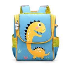 Cute Cartoon Space Backpack, Cartoon Animal Pattern, 3-6 Years Old Boys And Girls Backpack, Lightweight Kindergarten Backpack For Kids, Best Gift For Back To School Season - Multicolor - View 11