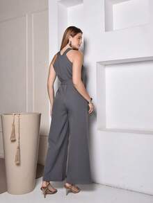 Women Jumpsuits - Gris Oscuro - Ver 2