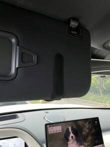 1pc Premium Crown Design Car Visor Glasses Clip, Creative Car Sun Visor Eyewear Holder, Multifunctional Magnetic Fashion Glasses Storage Clip, Car Interior Decorative Storage Accessory - A - View 11