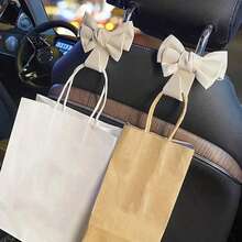 2 piezas Ganchos de almacenamiento para maletero de coche con lazo creativo personalizado invisible - A - Ver 11