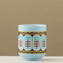 choxila 1pc/4pcs Set Ceramic Coffee Cup, Middle Eastern Style Design, Espresso Mug, Tea Cup, Milk Cup,Arabic Coffee Cup – 180ml,Saudi National Day Gift, Ramadan/Eid Al-Adha Gifts - Porcelain Cup - View 10