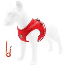 High Visibility Reflective Dog Harness, Breathable Mesh Pet Vest Harness, Adjustable Chest Strap For Small And Medium Dogs, Comes With Matching Dog Leash, Suitable For Night Walks - Multicolor - View 23