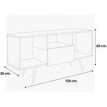 Television Stands & Entertainment Centers - White - View 3