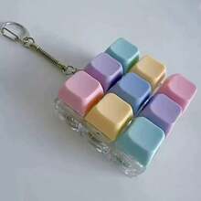 Juguete Fidget Teclado Tapa de Tecla Llavero, Juguete Fidget de Botón, Regalo Anti-Estrés para Pasar el Tiempo para Adultos, Color de Tapa de Tecla Aleatorio - Multicolor - Ver 16