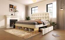 Bed Bases & Foundations - Beige - View 4