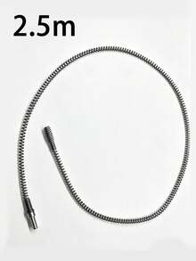 [Pipe Unclogging Tool]1pc, Compatible With Electric Drill, Multi-Functional Drain And Toilet Unclogger, Hair And Debris Cleaning Tool, Bathroom And Kitchen Drain Pipe Cleaner, Water Pipe Snake Auxiliary Tool - Multicolor - View 12