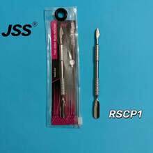 JSS. JSS RSCP1~6 Pendorong Kutikula Dua Ujung Gaya Rusia, Alat Penghapus Kutikula Kuku Stainless Steel untuk Salon Kuku dan Penggunaan di Rumah - Perak - View 10