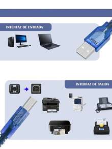 5m USB 2.0 Type A To B Printer Cable Compatible With Printers, Scanners, And Multifunction Devices - View 10