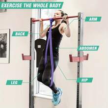 Unisex Indoor/Outdoor Resistance Band For Assisted Exercise, Body Stretching And Muscle Training - Purple - View 5