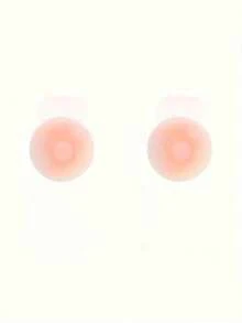 2/6pcs Reusable Seamless Silicone Nipple Covers, Invisible Breast Lift Tape, Anti-Slip Pasties, Solid Color Bra Accessories, 100% Silicone, Hand Washable,Easy To Clean Bra Accessories,Fits All Bust Sizes - Multicolor - View 12