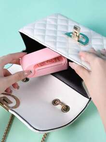 Mini Snack Sealer Plastic Sealing Machine Home Use Plastic Bag Food Preservation Vacuum Sealer Suitable For Families And Students To Seal Snack Bags (Battery Not Included, Need To Purchase Separately) Summer Travel Essential Fitness - Multicolor - View 5