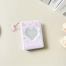 Cute PVC Photo Card Holder, Idol Fan Meeting Card Album, Photo/ID Card/Credit Card Protective Storage Box, Practical Storage Box, Suitable For Girls And Women, Ideal College Dorm Supplies, Perfect Birthday Gift For Roommates, Family And Friends - A - View 13