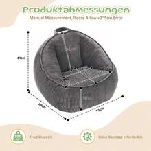 Bean Bags - Grey - View 3