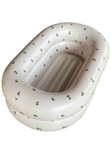 1pc Inflatable Baby Bathtub, Designed For Children, Attractive, Made Of PVC Material, Lightweight And Foldable, Perfect For Travel - Multicolor - View 6