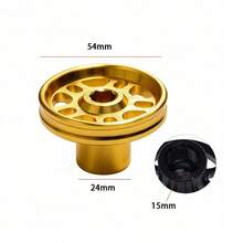 Motorcycle Rear Wheel Axle Decorative Cover, Motorcycle Modification Parts, CNC Process Motorcycle Decorative Accessories, Aluminum Alloy Rear Swingarm Hollow Cover, Suitable For Universal Sizes, Applicable To 17-25, XMAX300 - A - View 5
