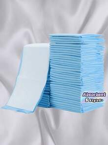 20/50 unidades de almohadillas absorbentes desechables resistentes a desgarros para adultos, personas mayores, entrenamiento de mascotas, almohadillas gruesas a prueba de fugas de orina - Multicolor - Ver 2