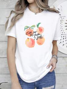 Women T-Shirts - 白色 - 查看 1