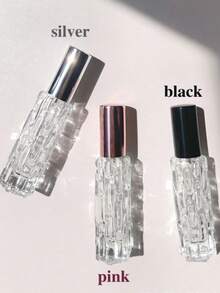 2pcs 10ml Perfume Spray Bottles, Leak-Proof Transparent Refillable Perfume Travel Bottles, Mini Portable Pocket Size. Perfume Storage Glass Bottle Container, Liquid Dispenser, Essential Accessories For Beach Travel, Vacation Camping And Holidays. - Multicolor - View 6
