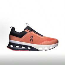On Running Women Running Shoes - 橘/黑 - 查看 2