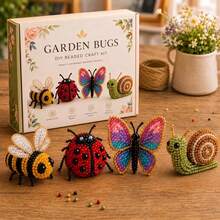 1 Set Exquisite DIY Animal Beaded Kit, Cute 3D Animal Beaded Handmade Set, Creative DIY Handmade Jewelry Art Craft Kit, Suitable For Adults, Applicable For Home Decor, Desktop Decor, Handmade Creation, Creative Handmade Gifts And Seasonal Display - Multiple Styles - View 11