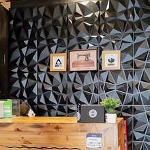 3D PVC Wall Panels, Embossed Embossed Wall And Ceiling Decorative Panels, Suitable For Living Room, Bedroom, Hotel, Office And TV Background Wall, Applicable For New Home And Rental Property Renovation - 3D Wall Panels - View 11