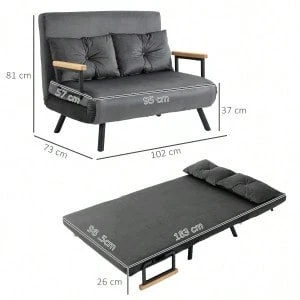 Sofas & Couches - Grey - View 1